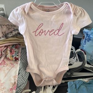 Baby girls onsie.